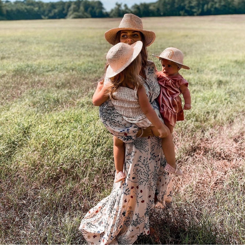 American Threads wrap dress